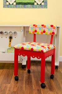 Arrow Riley Blake Hexi-Print Sewing Chair