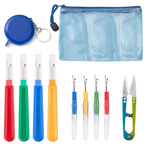 CampTek 8PCS Colorful Sewing Seam Ripper