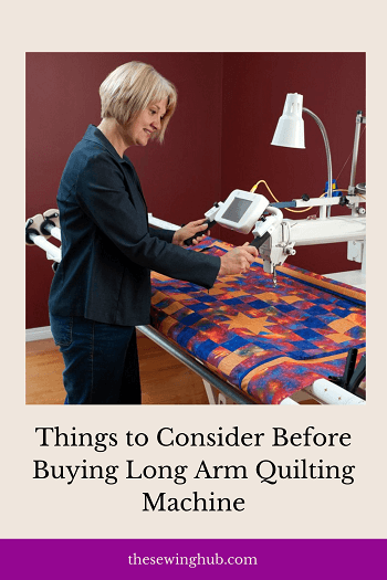 Things to Consider Before Buying Long Arm Quilting Machine
