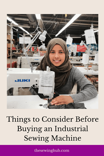 Things to Consider Before Buying an Industrial Sewing Machine