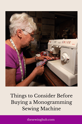 Things to consider before buying a Monogramming sewing machine 