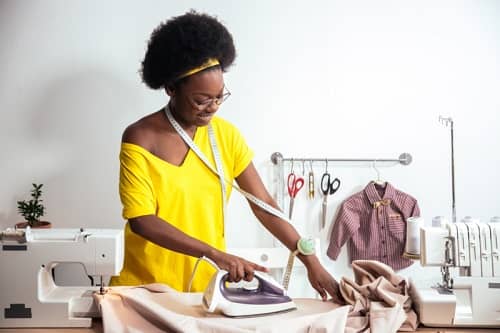 Prewashing and Post ironing the fabric